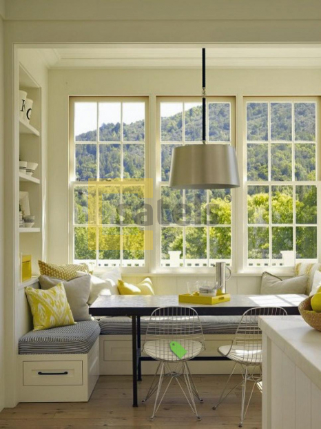 окно со шпросами на кухню